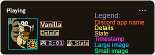 Image explaining visually discord rich presence party